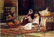 unknow artist Arab or Arabic people and life. Orientalism oil paintings 158 painting
